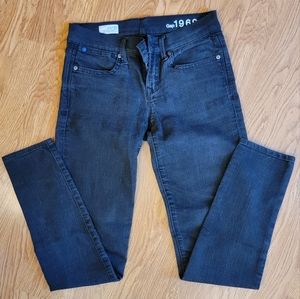 Gap 1969 Black Jeans 24 size 00